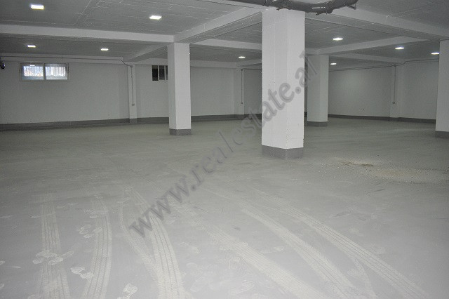 Warehouse for rent on 5 Maji street, Tirana.
The warehouse is located on the -1st floor of a new bu
